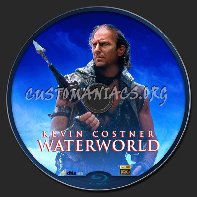 Waterworld blu-ray label
