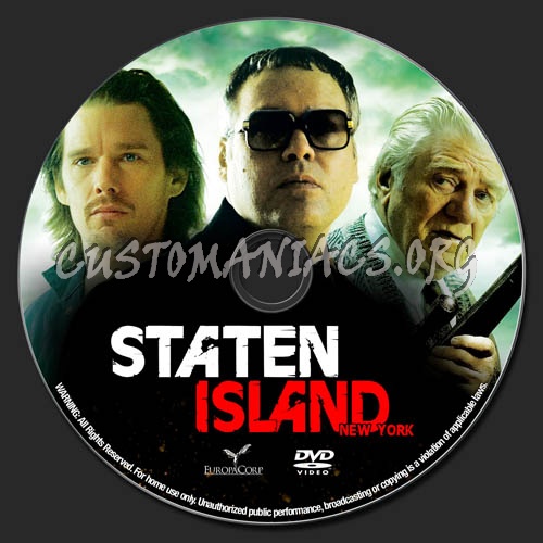 Staten Island dvd label