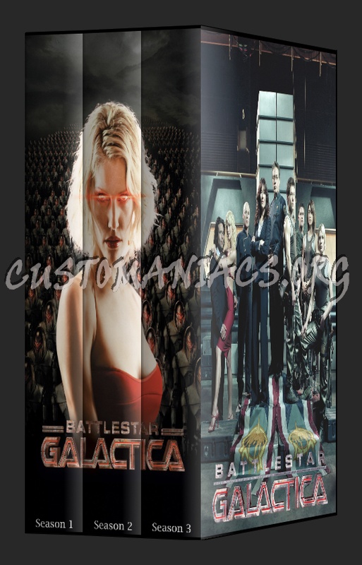 Battlestar Galactica dvd cover