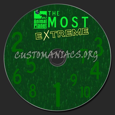 The Most Extreme (Animal Planet) dvd label