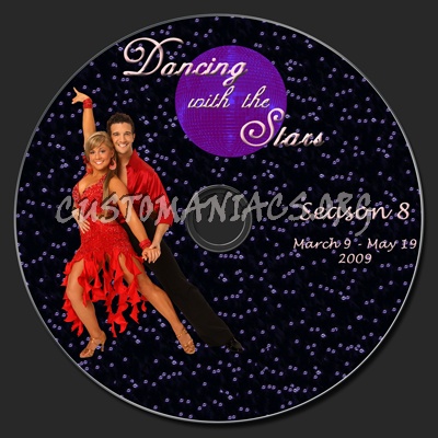 Dancing with the Stars, Season 8 dvd label