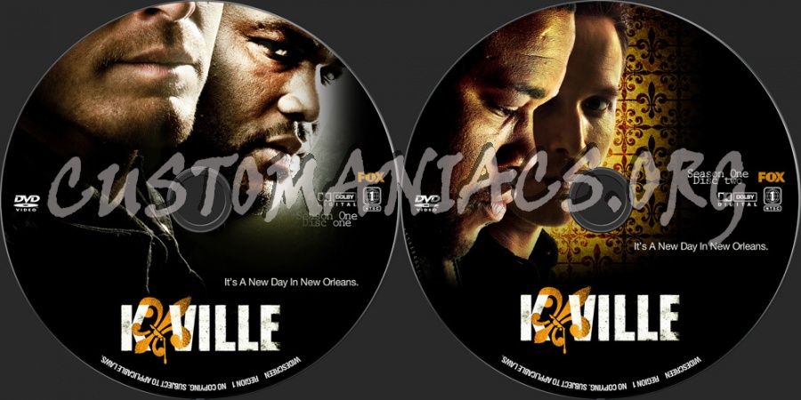 K-Ville dvd label