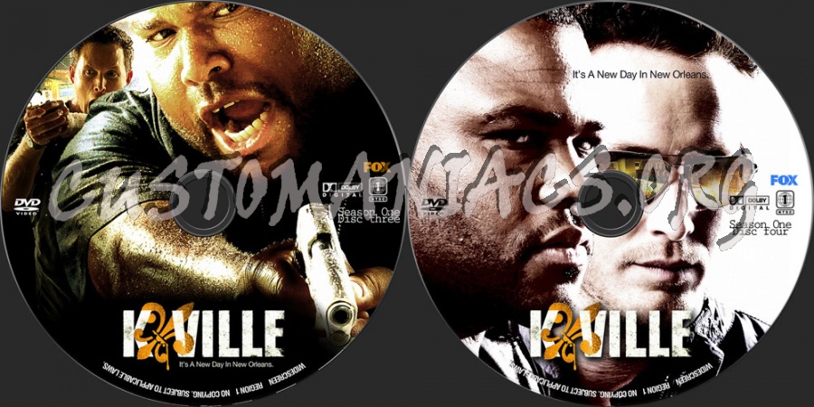 K-Ville dvd label