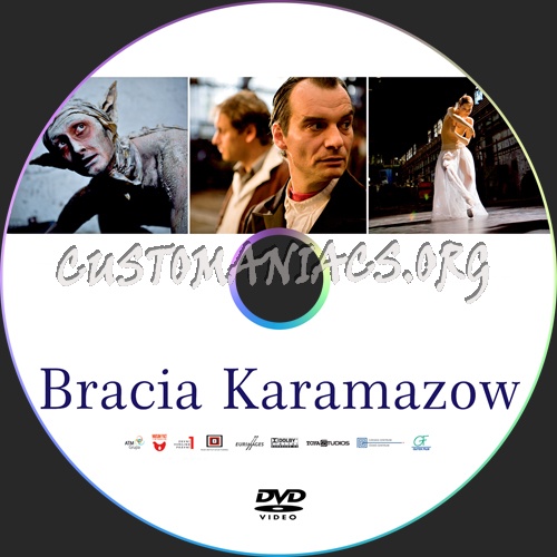 Karamazovi aka Bracia Karamazow dvd label