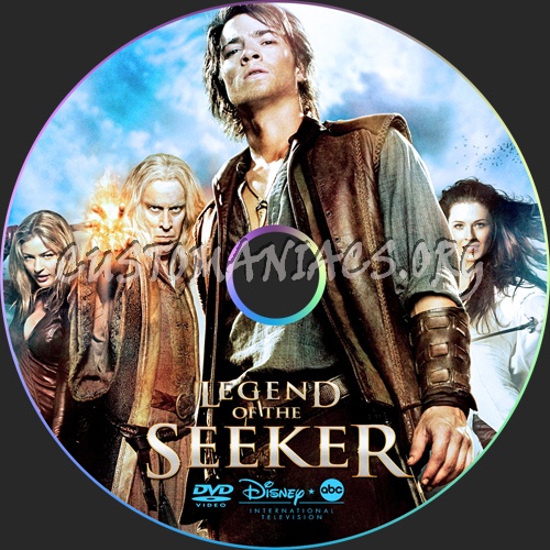Legend Of The Seeker dvd label