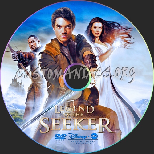 Legend of the Seeker dvd label