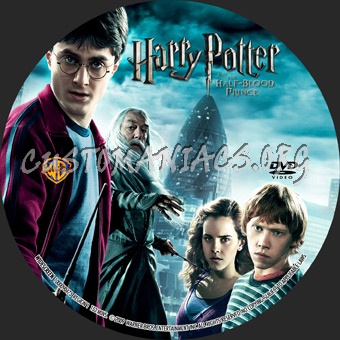 Harry Potter And The Half Blood Prince dvd label