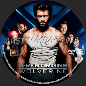 Wolverine Origins dvd label