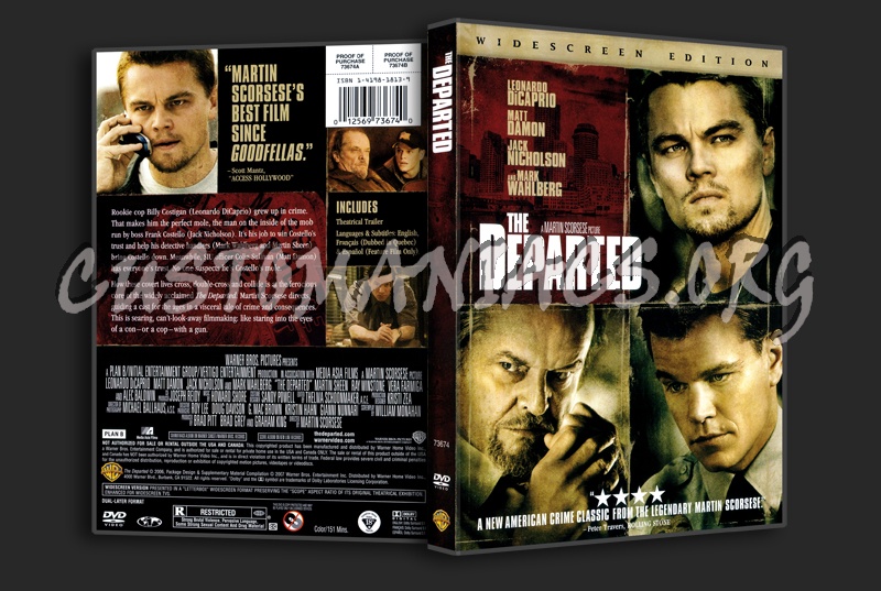 The Departed dvd cover