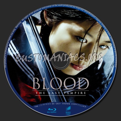 Blood : The Last Vampire blu-ray label