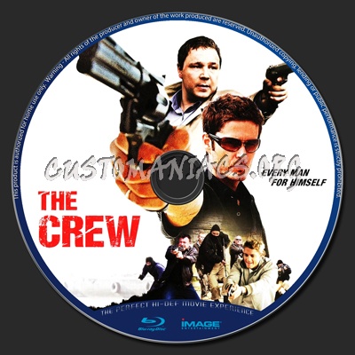 The Crew blu-ray label