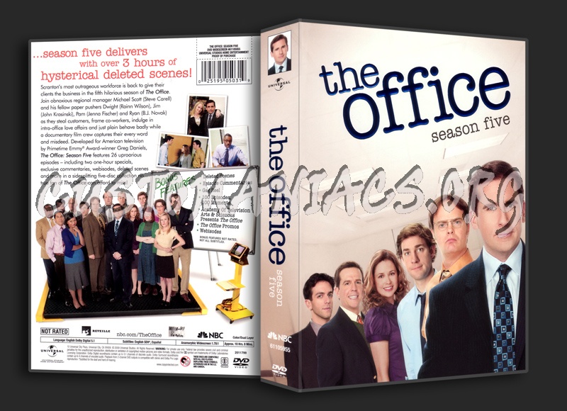 The Office Season 5 dvd cover