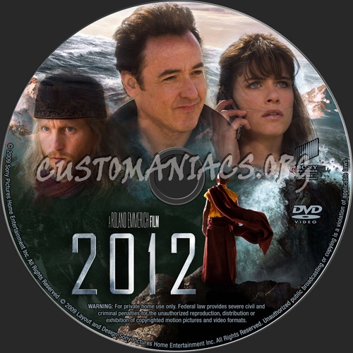 2012 dvd label