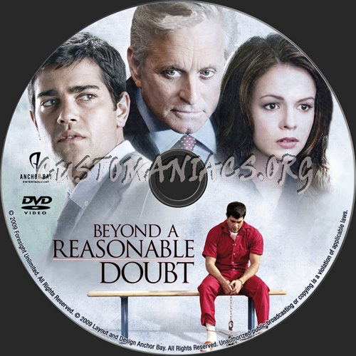 Beyond a Reasonable Doubt dvd label