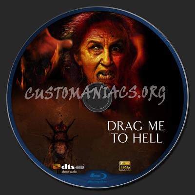 Drag Me To Hell blu-ray label