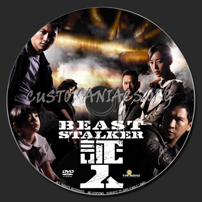 The Beast Stalker dvd label