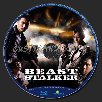 The Beast Stalker blu-ray label