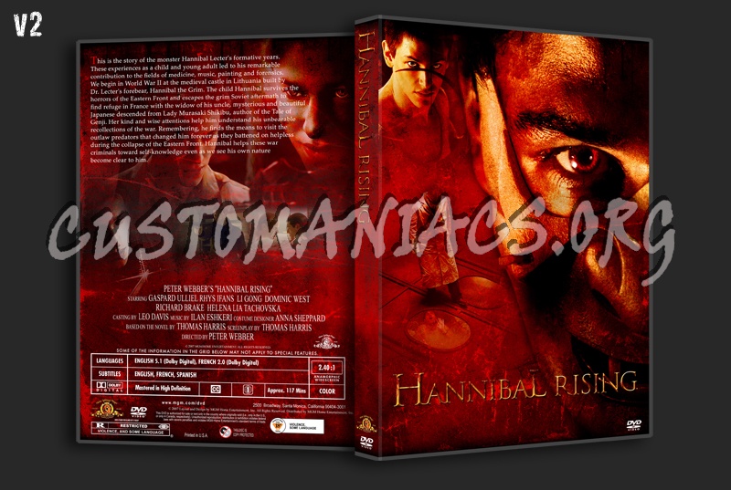 Hannibal Rising dvd cover