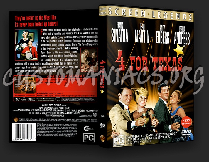 4 for Texas dvd cover