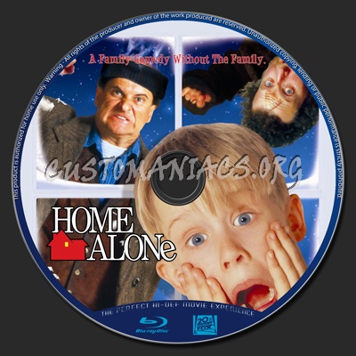 Home Alone blu-ray label