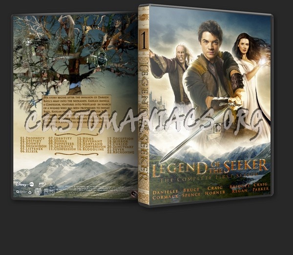 Legend of the Seeker Season 1 dvd cover