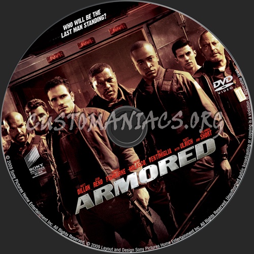 Armored dvd label