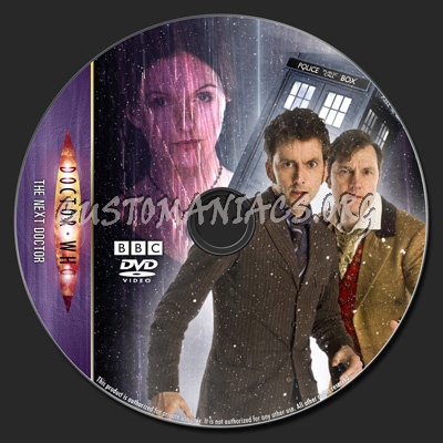 Doctor Who - The Next Doctor - TV Collection dvd label