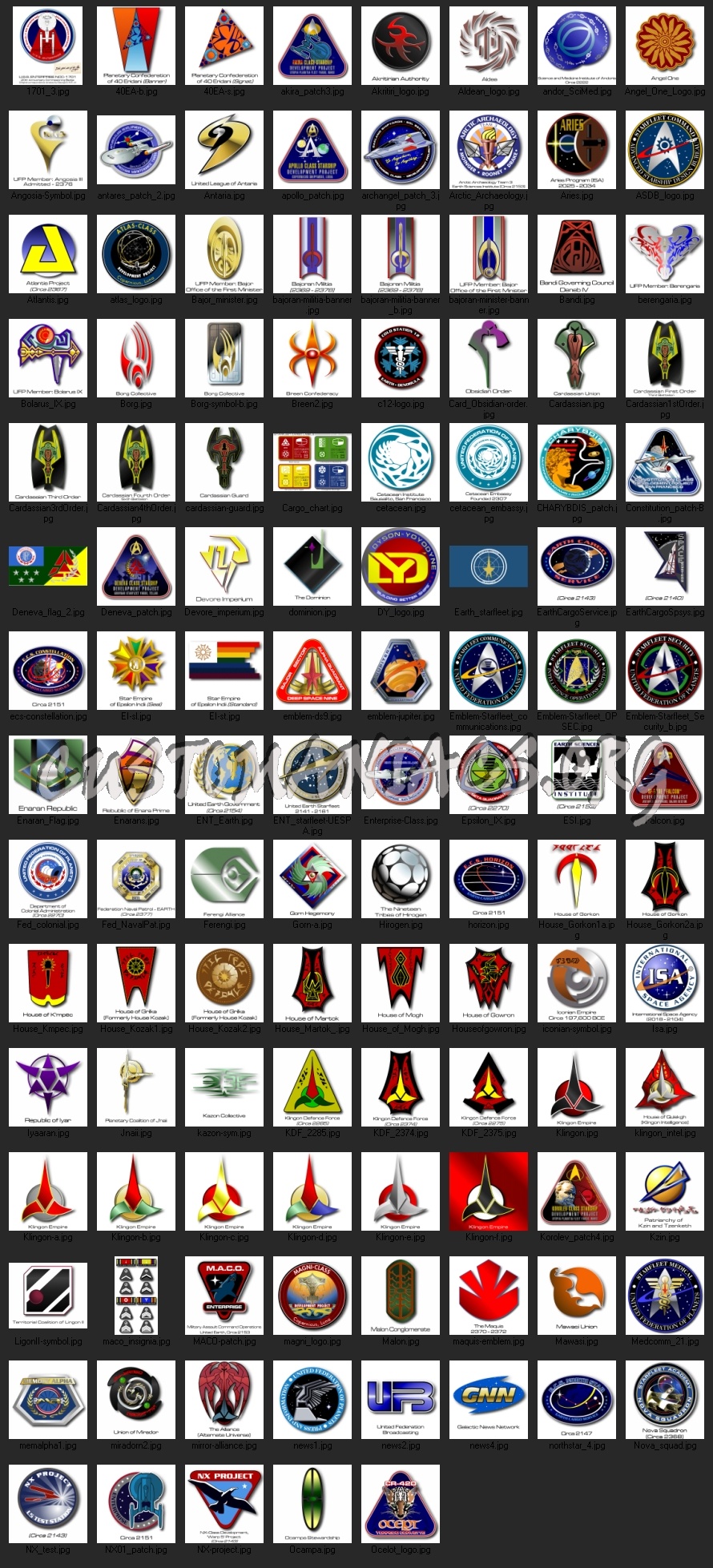 Star Trek Misc Emblems 