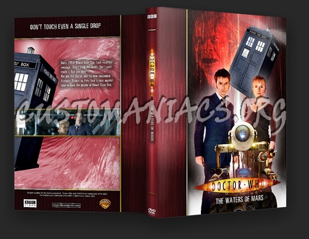 Doctor Who - The Waters Of Mars dvd cover