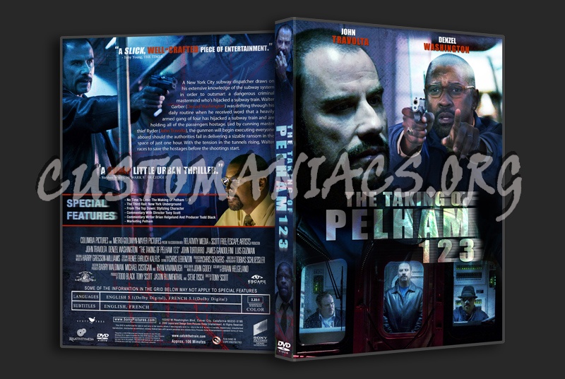 The Taking of Pelham 123 dvd cover - DVD Covers & Labels by