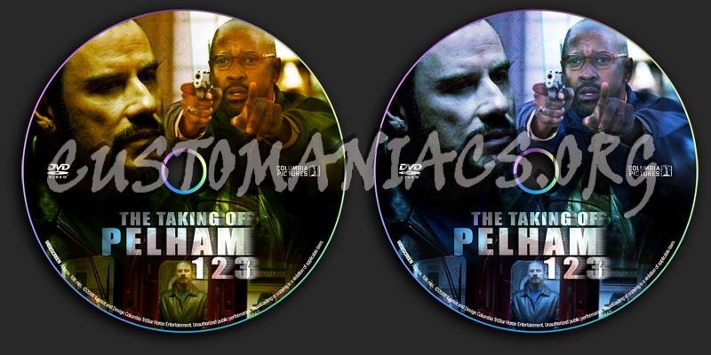 The Taking of Pelham 123 dvd label - DVD Covers & Labels by