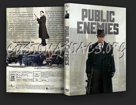 Public Enemies dvd cover