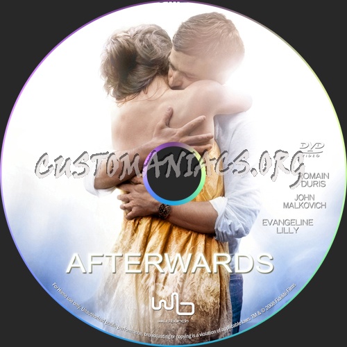 Afterwards dvd label