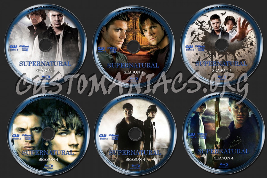 Supernatural blu-ray label