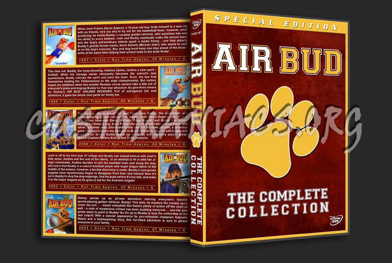 The Air Bud Complete Collection dvd cover