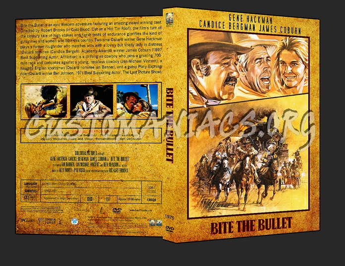 Western Collection Bite The Bullet 1975 dvd cover