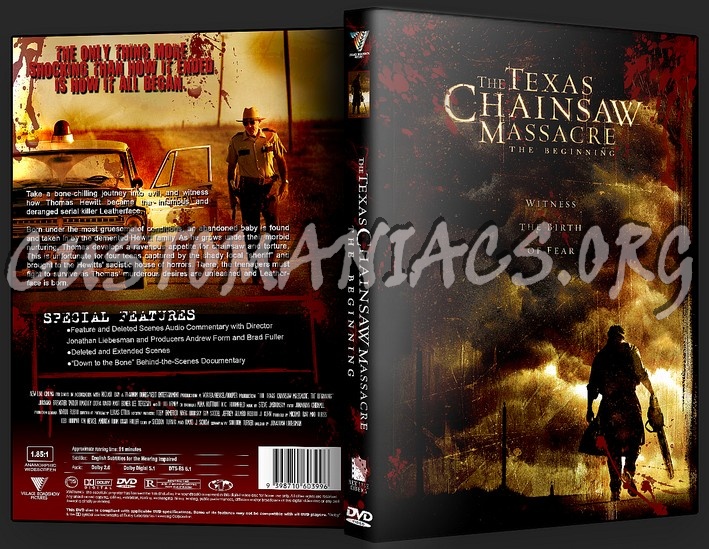The Texas Chainsaw Massacre: The Beginning dvd cover