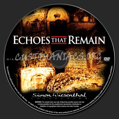 Echoes That Remain dvd label