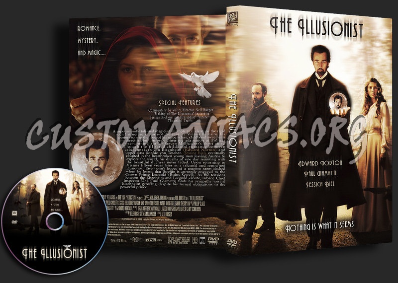 The Illusionist dvd cover