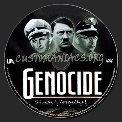 Genocide dvd label