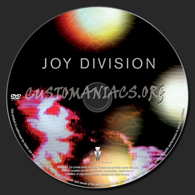 Joy Division dvd label