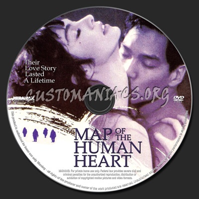Map of the Human Heart dvd label