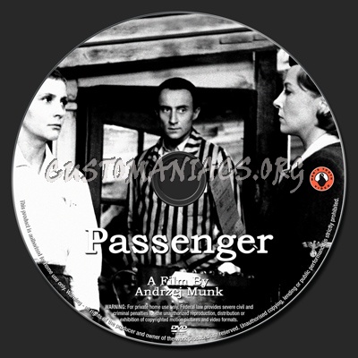 Passenger dvd label