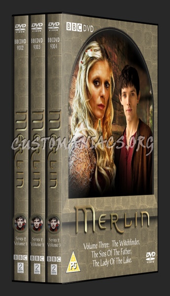 Merlin (BBC TV) Series 2 dvd cover