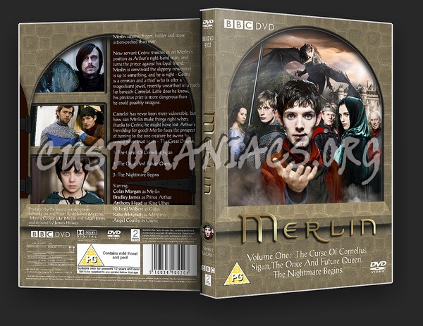 Merlin (BBC TV) Series 2 dvd cover