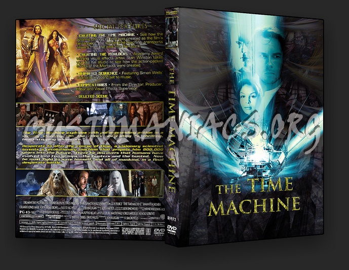 The Time Machine dvd cover