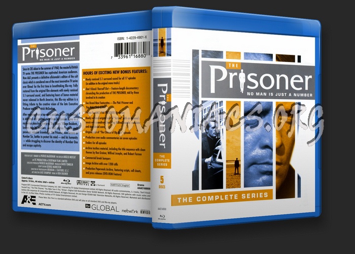 The Prisoner blu-ray cover
