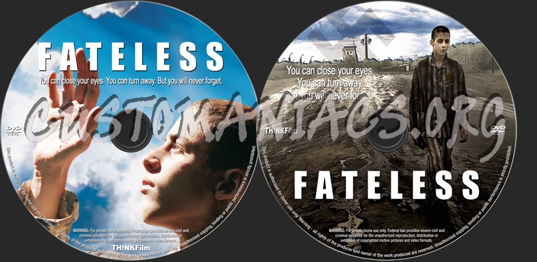 Fateless dvd label