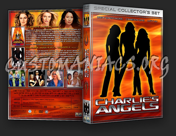 Charlie's Angels dvd cover
