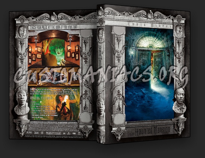 The Haunted Mansion dvd cover
